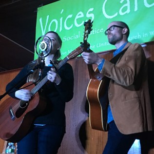 Super-covert pic of The Promise Is Hope.